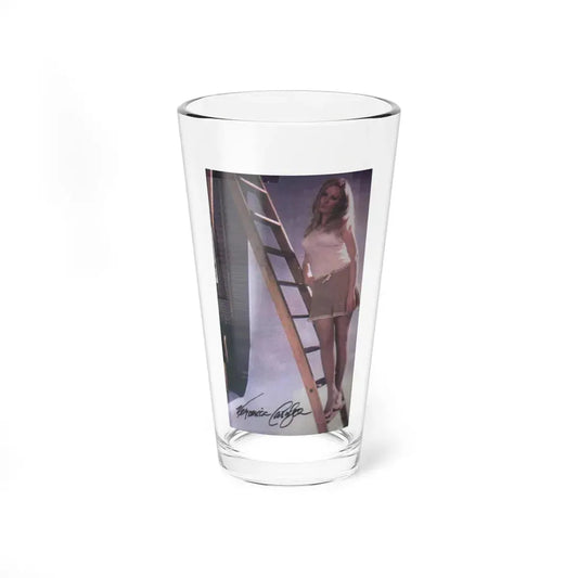 Veronica Carlson #41 (Vintage Female Icon) Pint Glass 16oz 16oz - Go Mug Yourself