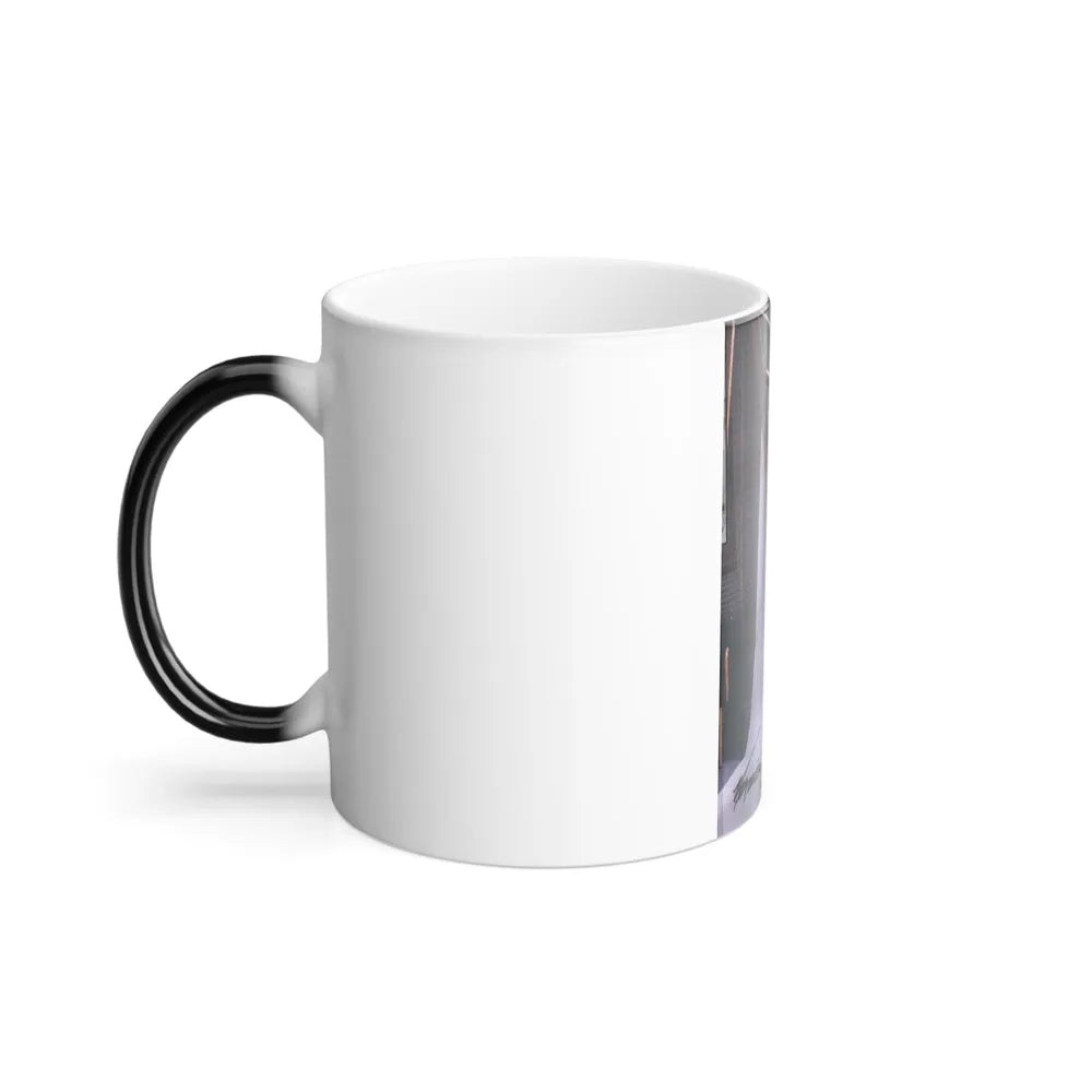 Veronica Carlson #41 (Vintage Female Icons) Color Changing Mug 11oz-Go Mug Yourself