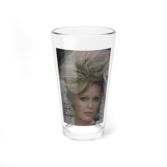 Veronica Carlson #42 (Vintage Female Icon) Pint Glass 16oz 16oz - Go Mug Yourself
