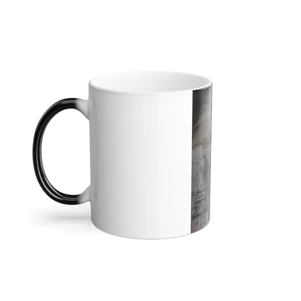 Veronica Carlson #42 (Vintage Female Icons) Color Changing Mug 11oz-Go Mug Yourself
