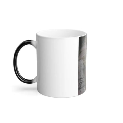Veronica Carlson #42 (Vintage Female Icons) Color Changing Mug 11oz-Go Mug Yourself