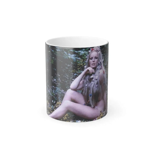 Veronica Carlson #43 (Vintage Female Icon) Color Changing Mug 11oz 11oz - Go Mug Yourself