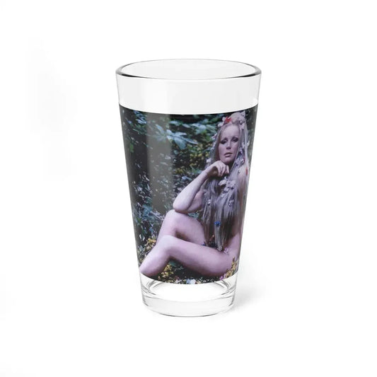 Veronica Carlson #43 (Vintage Female Icon) Pint Glass 16oz 16oz - Go Mug Yourself