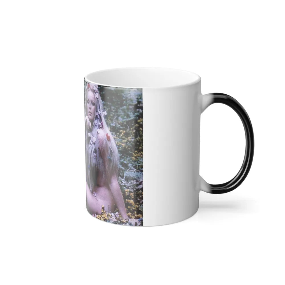 Veronica Carlson #43 (Vintage Female Icons) Color Changing Mug 11oz-Go Mug Yourself