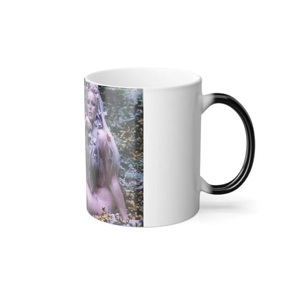 Veronica Carlson #43 (Vintage Female Icons) Color Changing Mug 11oz-Go Mug Yourself