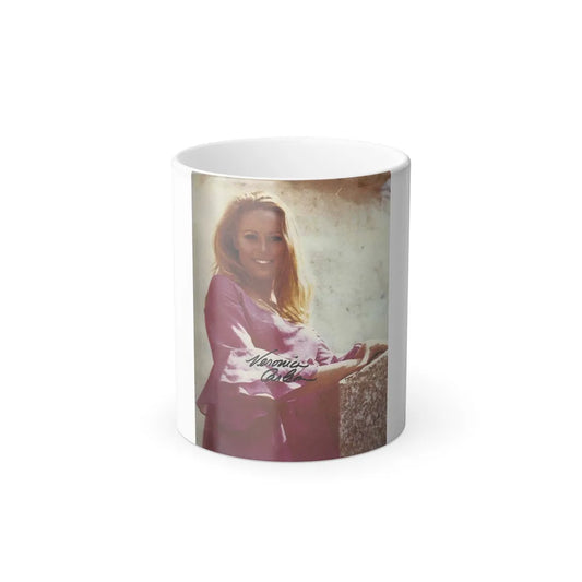 Veronica Carlson #44 (Vintage Female Icons) Color Changing Mug 11oz-11oz-Go Mug Yourself