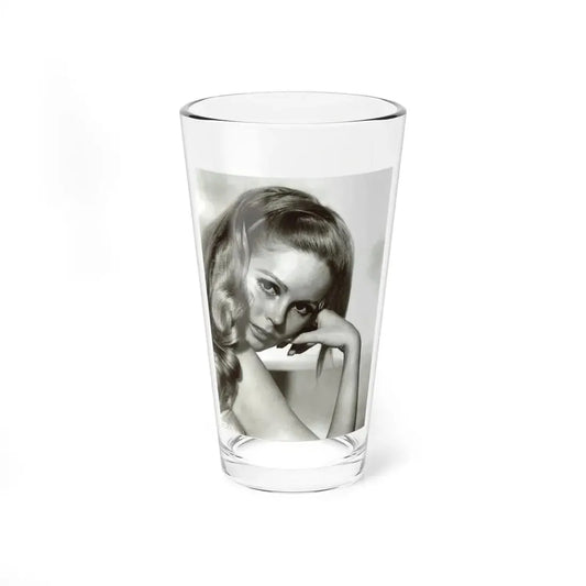 Veronica Carlson #46 (Vintage Female Icon) Pint Glass 16oz 16oz - Go Mug Yourself
