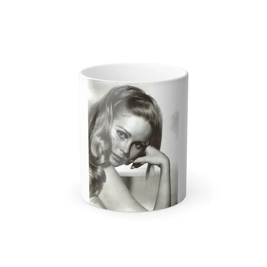 Veronica Carlson #46 (Vintage Female Icons) Color Changing Mug 11oz-11oz-Go Mug Yourself