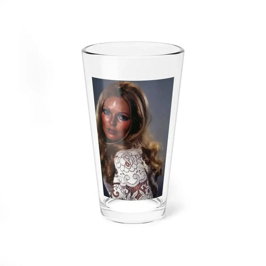 Veronica Carlson #471 (Vintage Female Icon) Pint Glass 16oz 16oz - Go Mug Yourself