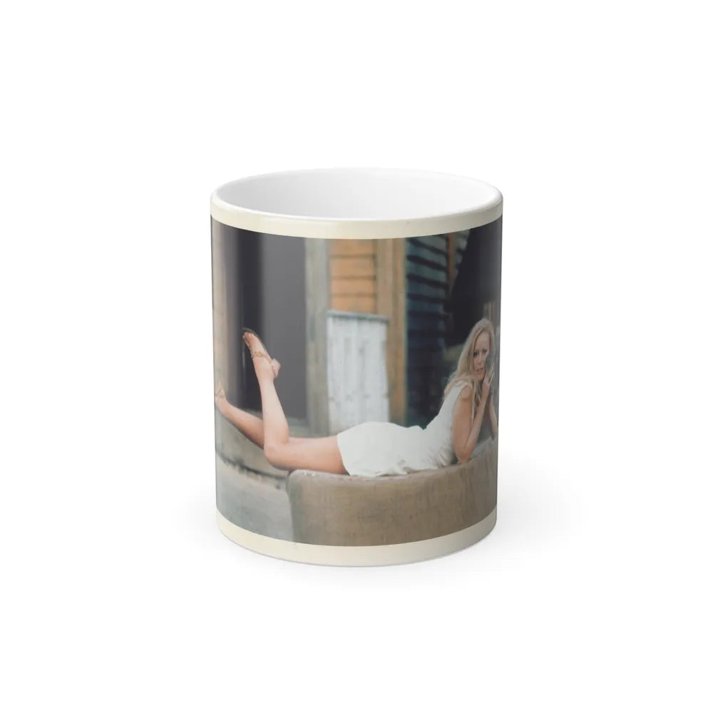 Veronica Carlson #58 (Vintage Female Icons) Color Changing Mug 11oz-11oz-Go Mug Yourself