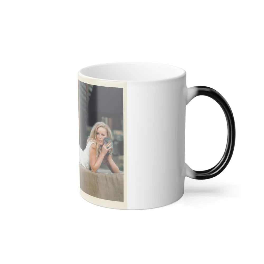 Veronica Carlson #58 (Vintage Female Icons) Color Changing Mug 11oz-Go Mug Yourself