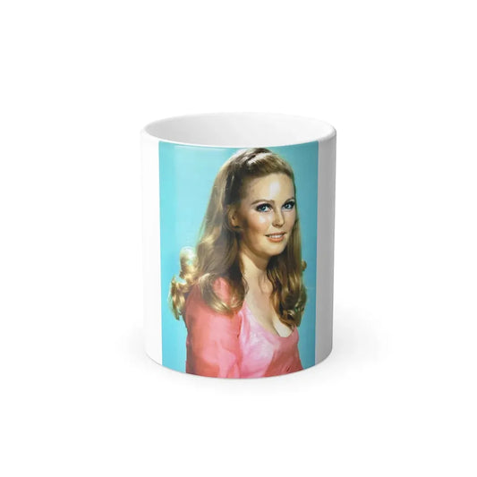 Veronica Carlson #60 (Vintage Female Icon) Color Changing Mug 11oz 11oz - Go Mug Yourself