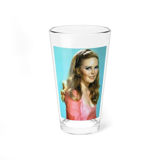Veronica Carlson #60 (Vintage Female Icon) Pint Glass 16oz 16oz - Go Mug Yourself