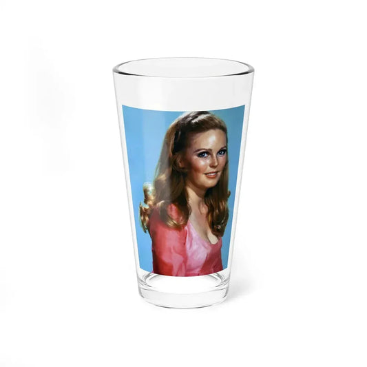Veronica Carlson #601 (Vintage Female Icon) Pint Glass 16oz 16oz - Go Mug Yourself