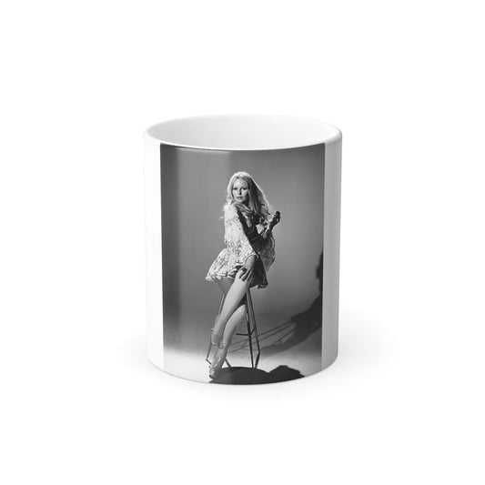 Veronica Carlson #75 (Vintage Female Icons) Color Changing Mug 11oz-11oz-Go Mug Yourself