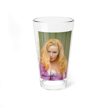 Veronica Carlson #77 (Vintage Female Icon) Pint Glass 16oz-16oz-Go Mug Yourself