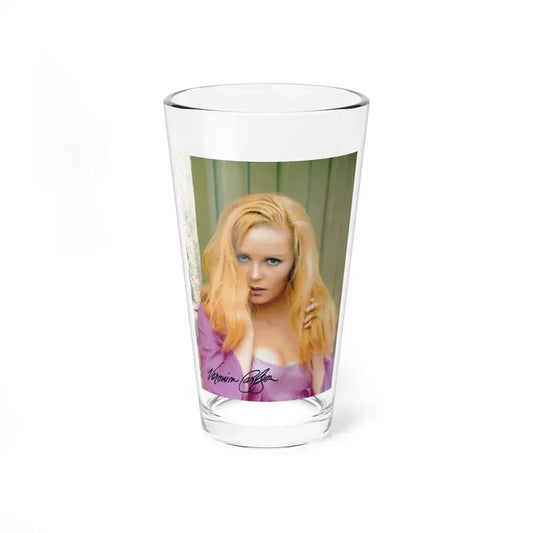 Veronica Carlson #77 (Vintage Female Icon) Pint Glass 16oz 16oz - Go Mug Yourself