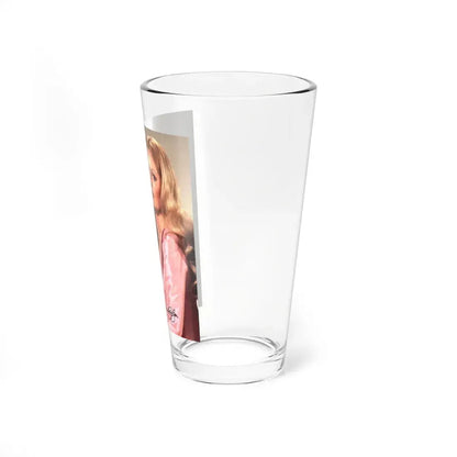 Veronica Carlson #80 (Vintage Female Icon) Pint Glass 16oz - Go Mug Yourself