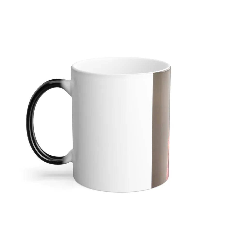 Veronica Carlson #80 (Vintage Female Icons) Color Changing Mug 11oz-Go Mug Yourself