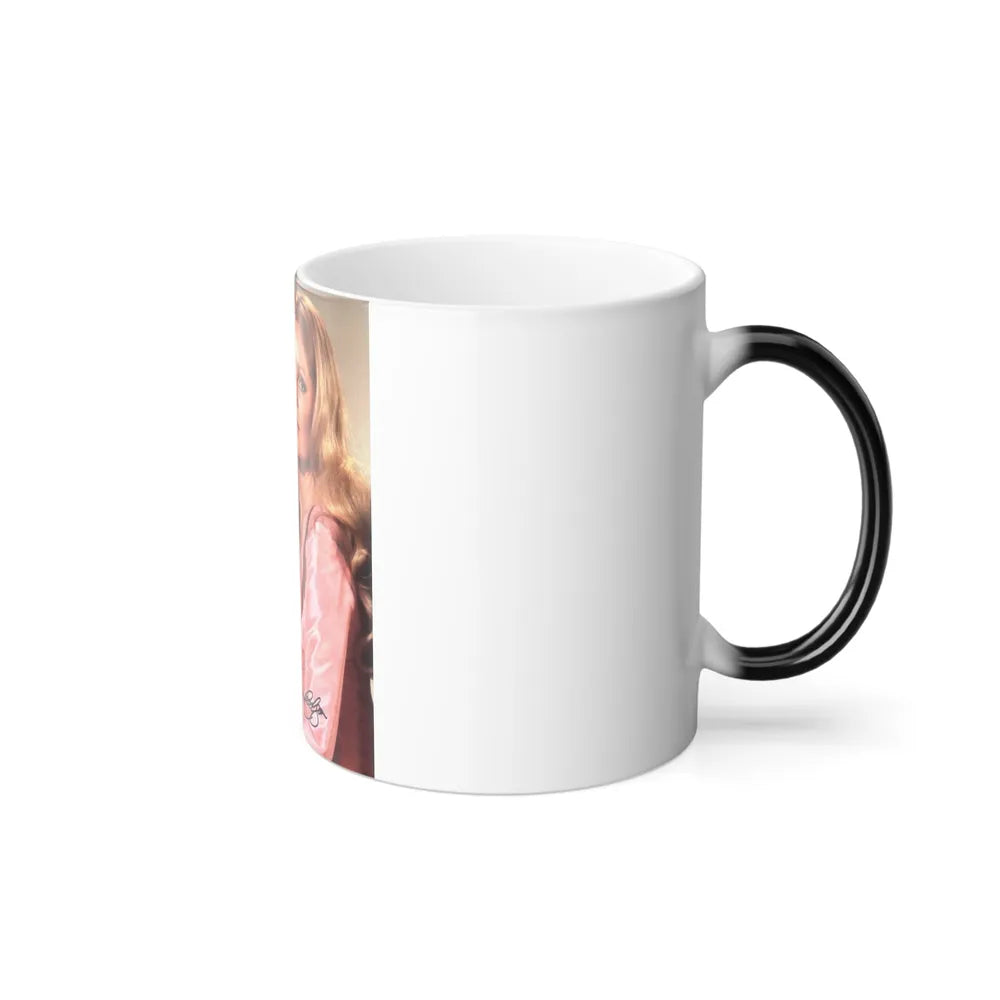 Veronica Carlson #80 (Vintage Female Icons) Color Changing Mug 11oz-Go Mug Yourself