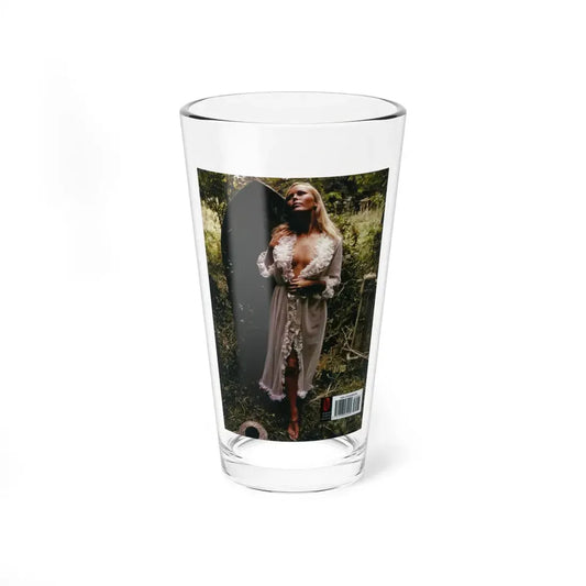 Veronica Carlson #81 (Vintage Female Icon) Pint Glass 16oz 16oz - Go Mug Yourself