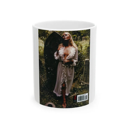 Veronica Carlson #81 (Vintage Female Icon) White Coffee Mug-11oz-Go Mug Yourself