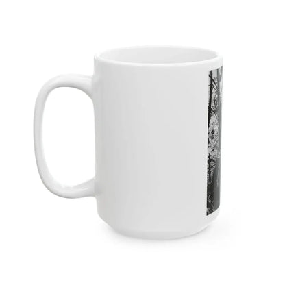 Veronica Carlson #84 - Partially Topless (Vintage Female Icon) White Coffee Mug - Go Mug Yourself