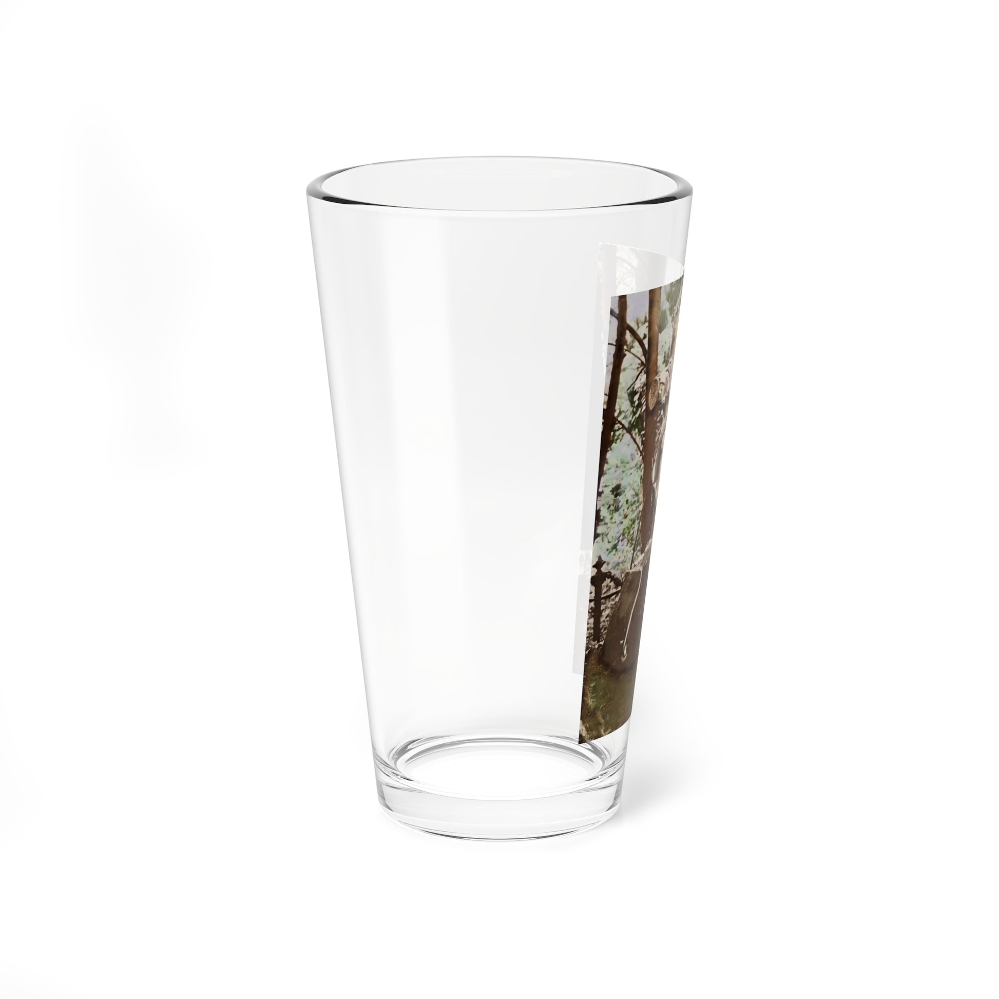 Veronica Carlson #84 - Partially Topless1 (Vintage Female Icon) Pint Glass 16oz-Go Mug Yourself