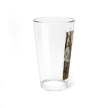 Veronica Carlson #84 - Partially Topless1 (Vintage Female Icon) Pint Glass 16oz - Go Mug Yourself
