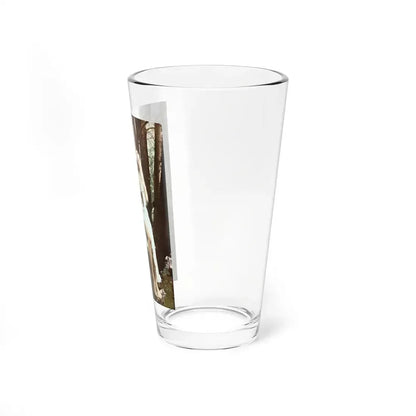 Veronica Carlson #84 - Partially Topless1 (Vintage Female Icon) Pint Glass 16oz - Go Mug Yourself