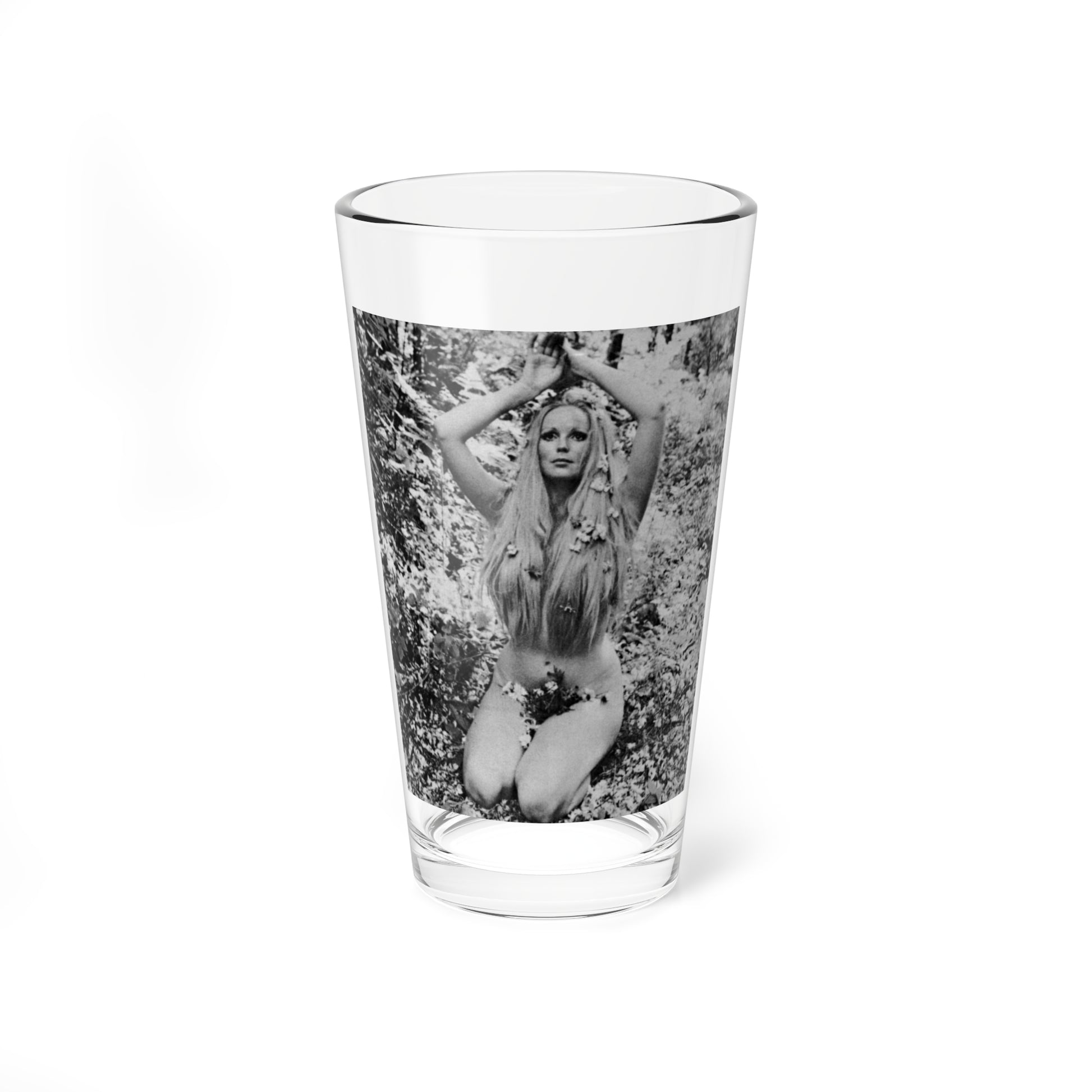 Veronica Carlson #85 (Vintage Female Icon) Pint Glass 16oz-16oz-Go Mug Yourself