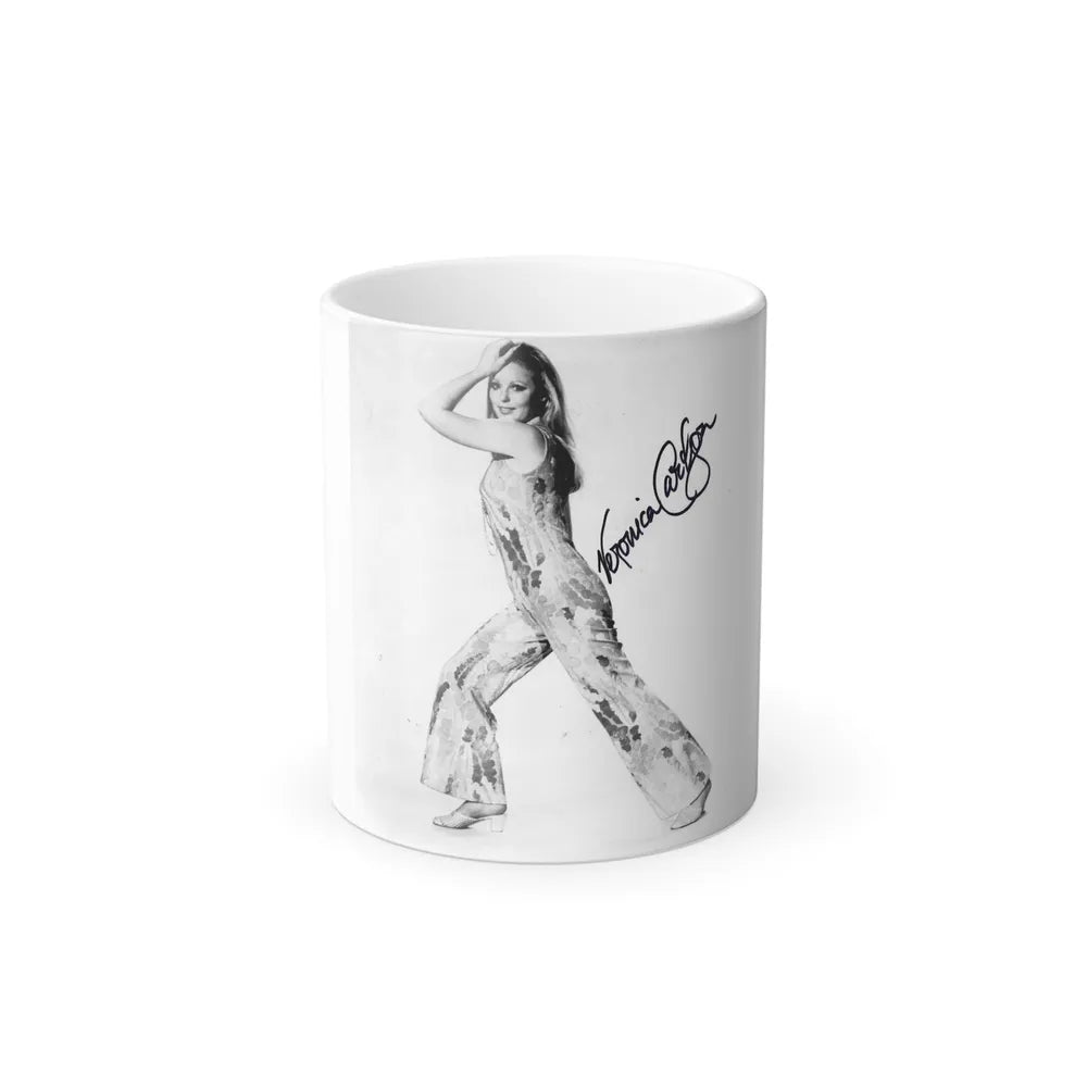 Veronica Carlson #86 (Vintage Female Icons) Color Changing Mug 11oz-11oz-Go Mug Yourself
