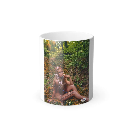 Veronica Carlson #88 (Vintage Female Icons) Color Changing Mug 11oz-11oz-Go Mug Yourself