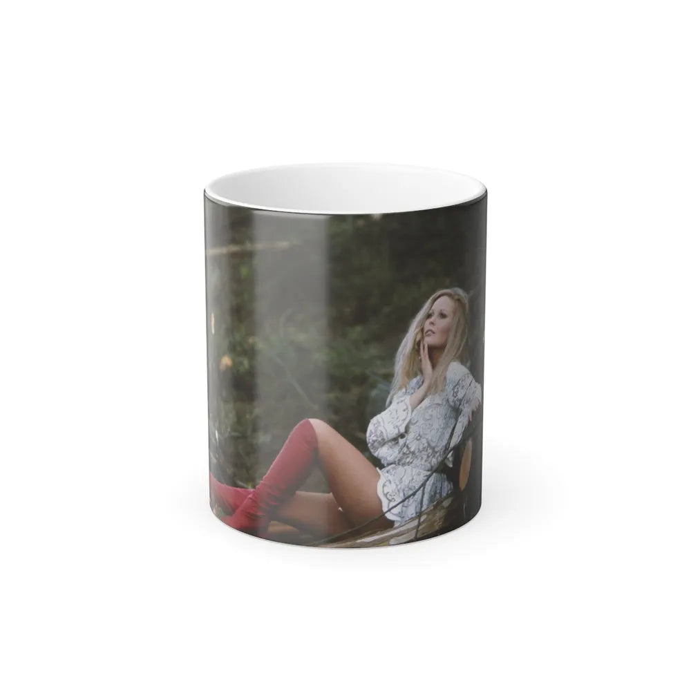 Veronica Carlson #89 (Vintage Female Icons) Color Changing Mug 11oz-11oz-Go Mug Yourself