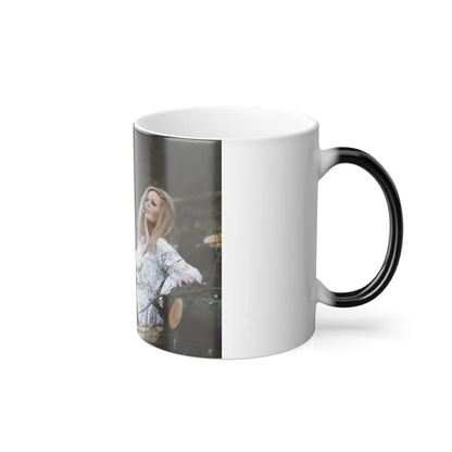 Veronica Carlson #89 (Vintage Female Icons) Color Changing Mug 11oz-Go Mug Yourself
