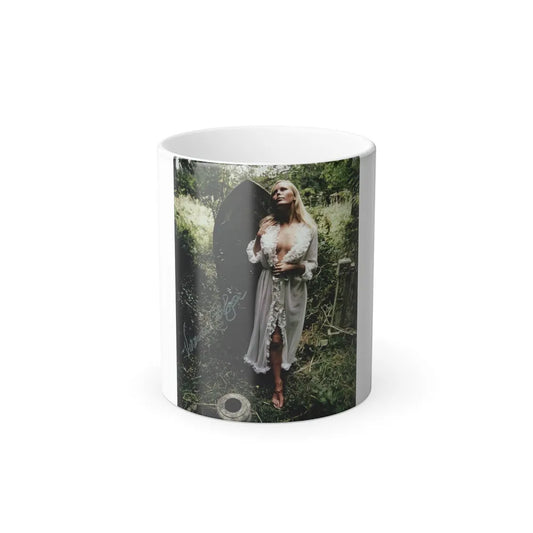 Veronica Carlson #99 (Vintage Female Icons) Color Changing Mug 11oz-11oz-Go Mug Yourself