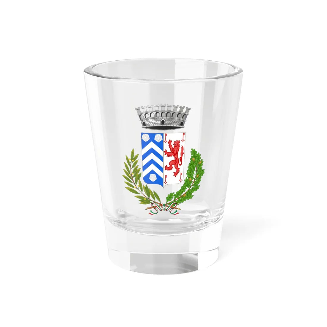 Verrayes-Stemma (Italy) (Coat of Arms) Shot Glass 1.5oz 1.5oz - Go Mug Yourself