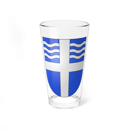 Versoix-coat of arms (Switzerland) (Coat of Arms) Pint Glass 16oz 16oz - Go Mug Yourself