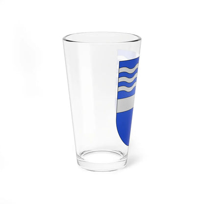 Versoix-coat of arms (Switzerland) (Coat of Arms) Pint Glass 16oz - Go Mug Yourself