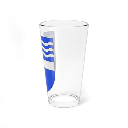 Versoix-coat of arms (Switzerland) (Coat of Arms) Pint Glass 16oz - Go Mug Yourself
