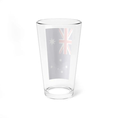 Vertical Flag of Australia (Australia) Pint Glass 16oz - Go Mug Yourself