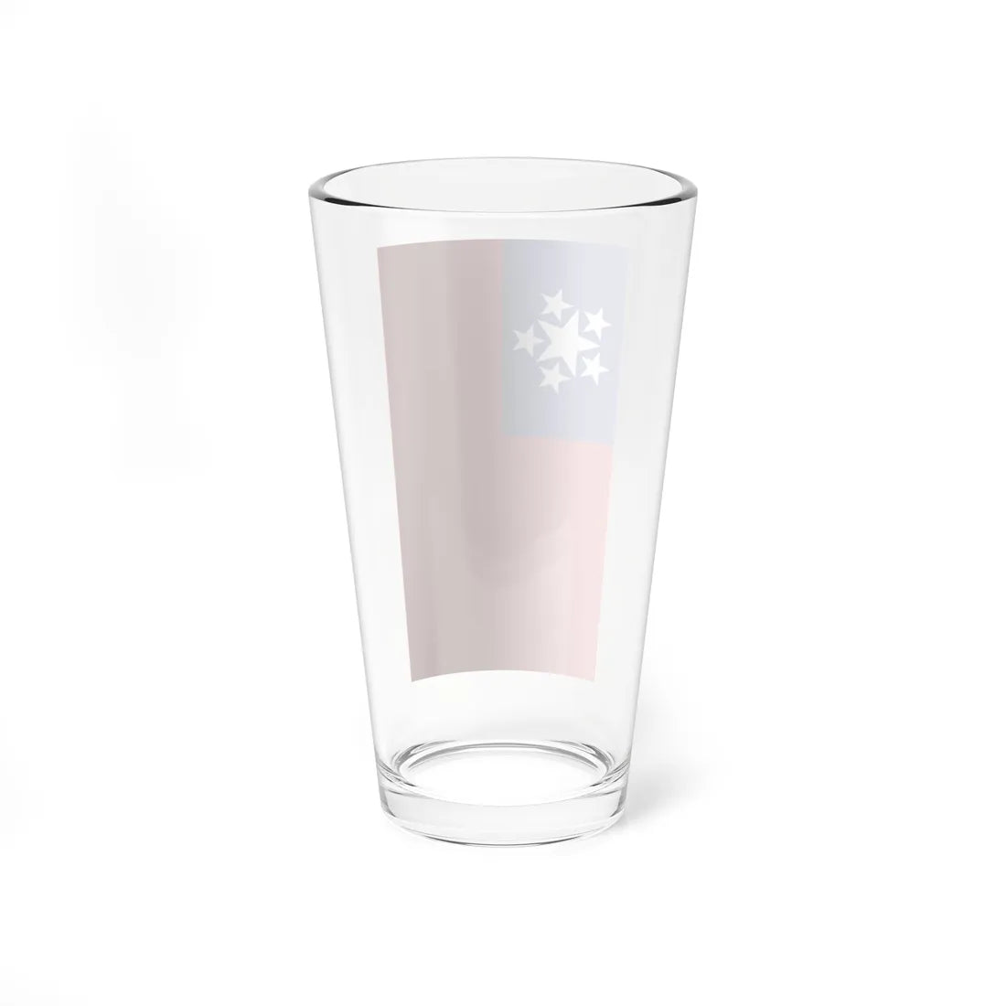 Vertical flag of Burma 1948-1974 (Myanmar) Pint Glass 16oz - Go Mug Yourself