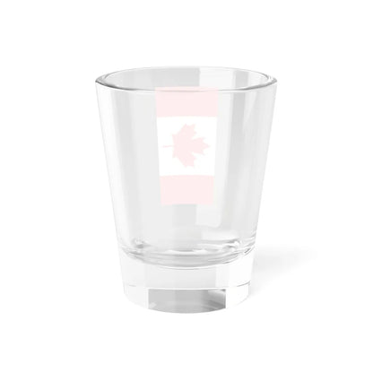 Vertical Flag of Canada (Canada) Shot Glass 1.5oz - Go Mug Yourself