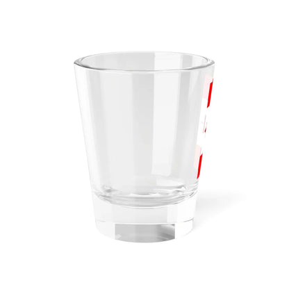 Vertical Flag of Canada (Canada) Shot Glass 1.5oz - Go Mug Yourself