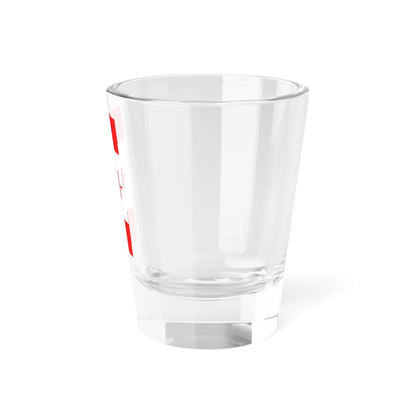 Vertical Flag of Canada (Canada) Shot Glass 1.5oz - Go Mug Yourself