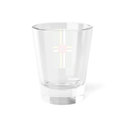 Vertical Flag of Dominica (Dominica) Shot Glass 1.5oz - Go Mug Yourself