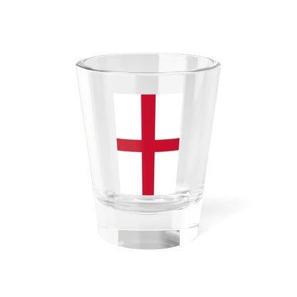 Vertical flag of England (England) Shot Glass 1.5oz 1.5oz - Go Mug Yourself