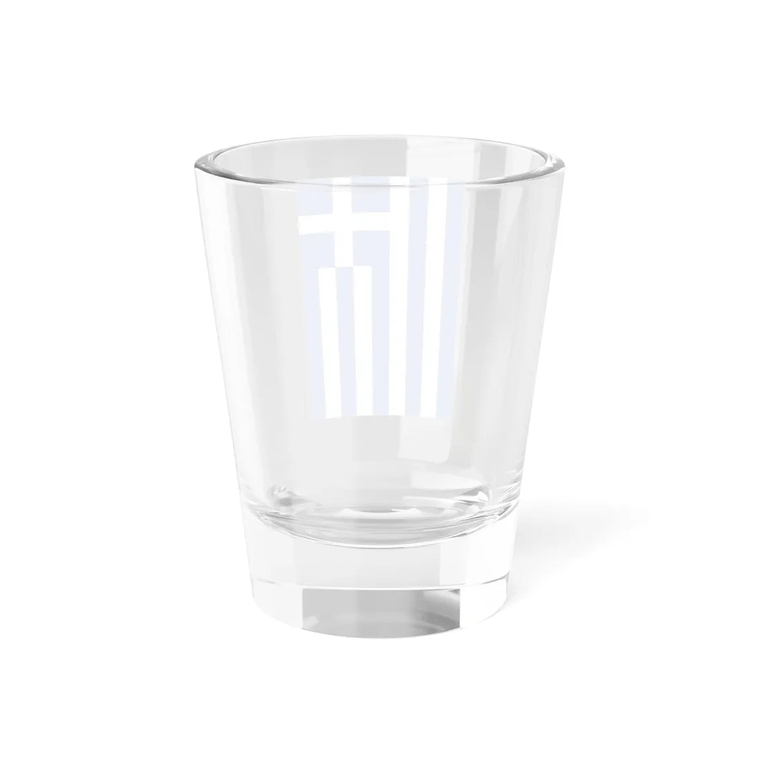 Vertical flag of Greece incorrect (Greece) Shot Glass 1.5oz - Go Mug Yourself