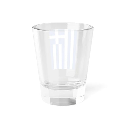 Vertical flag of Greece incorrect (Greece) Shot Glass 1.5oz - Go Mug Yourself