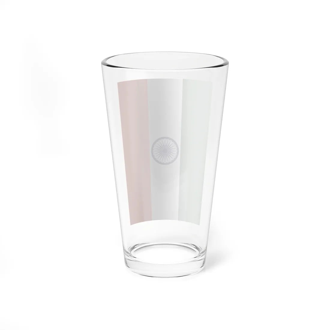 Vertical flag of India incorrect (India) Pint Glass 16oz - Go Mug Yourself